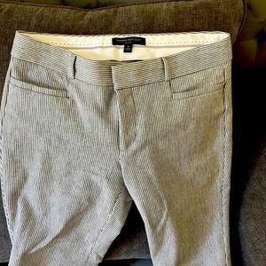 Banana Republic Pinstripe Capri Slack